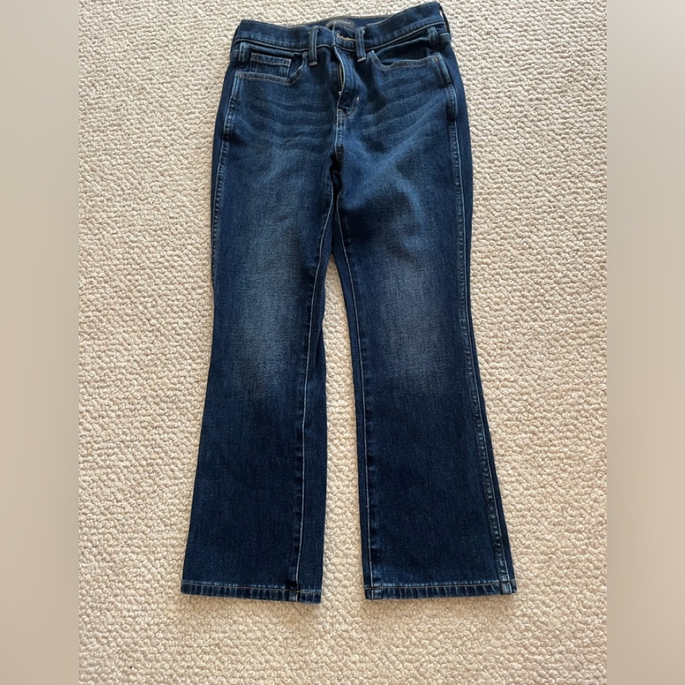 High rise boot cut